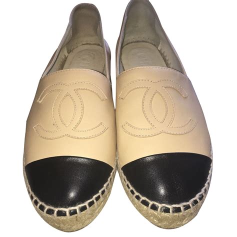 spadri chanel prix|Chanel espadrilles heels.